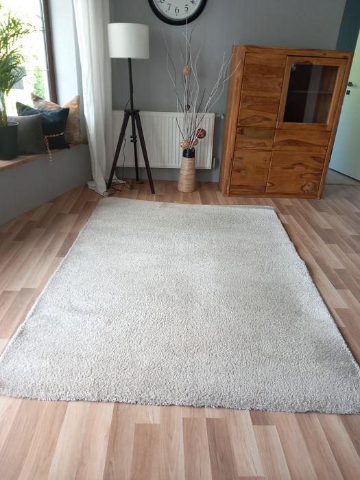 ADUM/ STOENSE z Ikea 1/2 ceny dywan z długim włosiem 170x240 cm beż