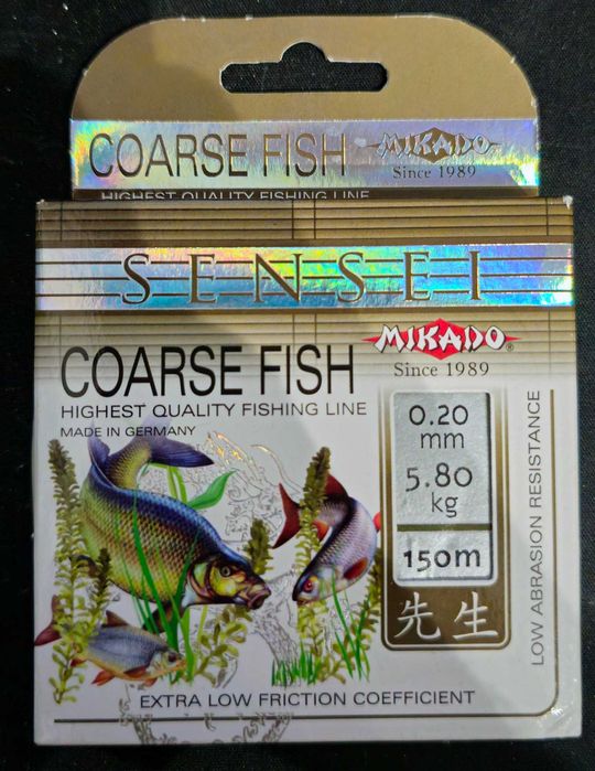 Żyłka Mikado Sensei Coarse Fish 0,2 mm x 150 m