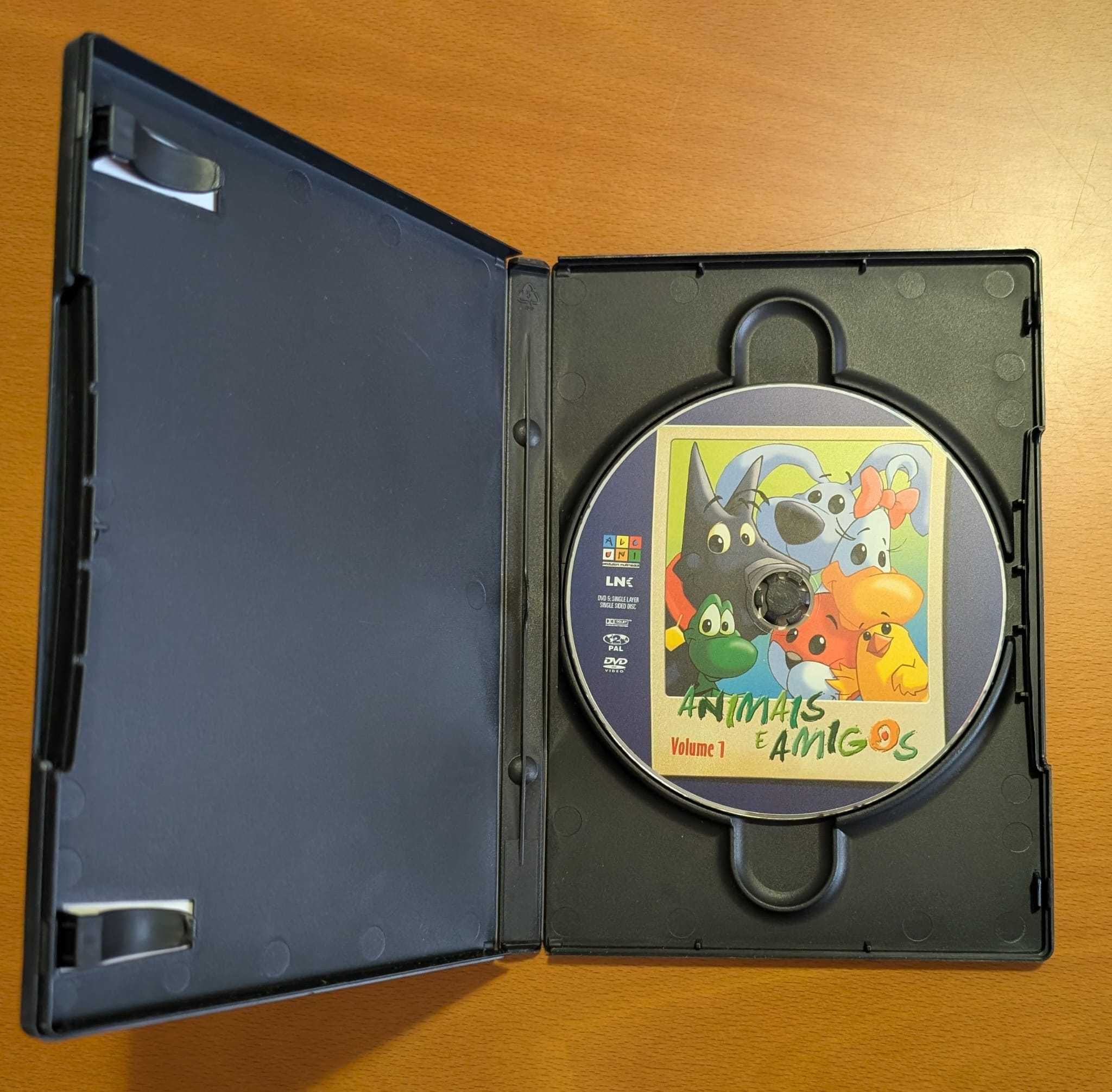 DVD - Animais e Amigos
