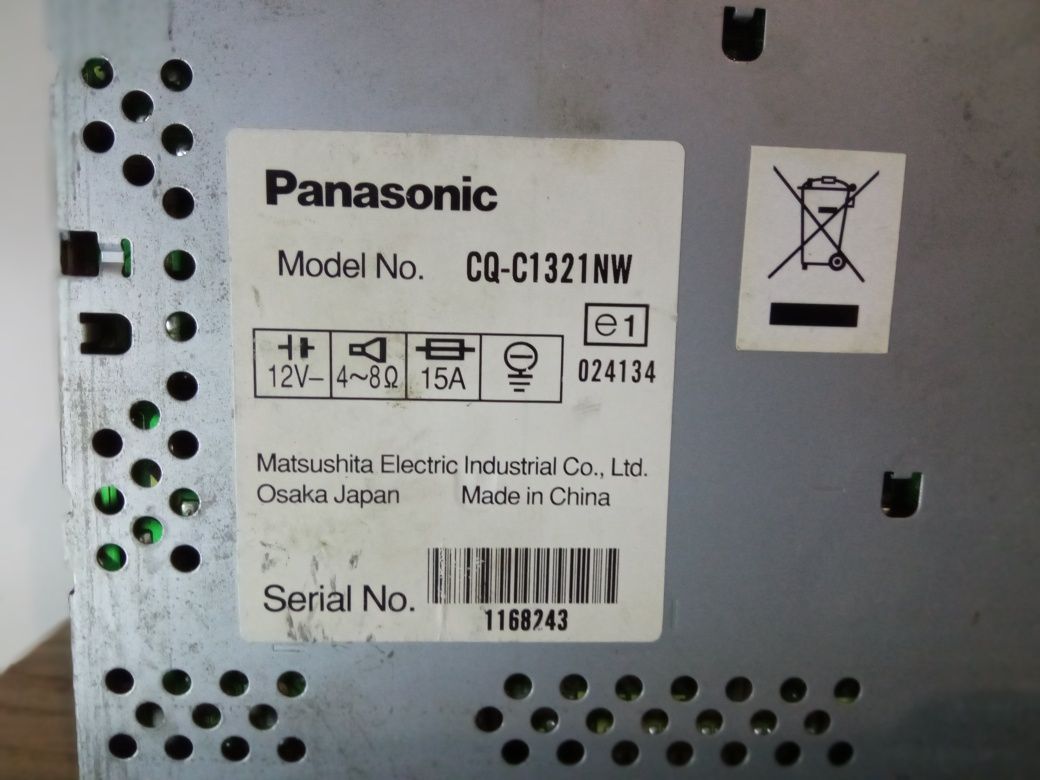 Автомагнитола автозвук Panasonic blaupunkt