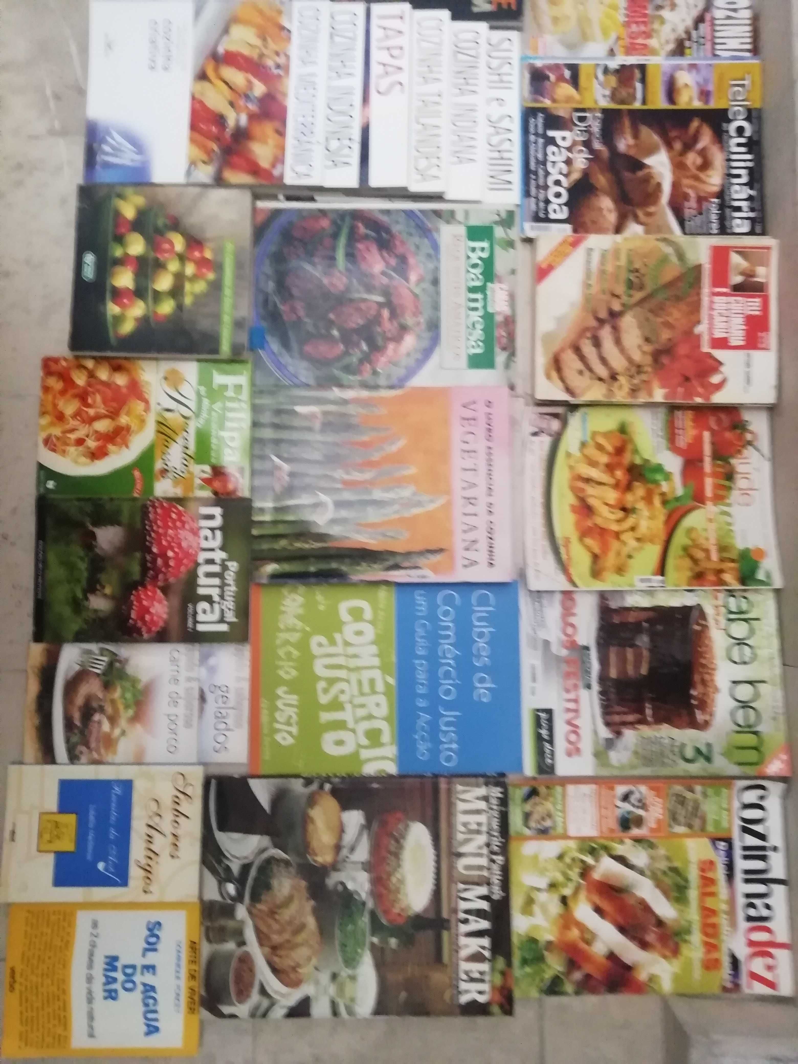 Livros de culinária muito bem estimados