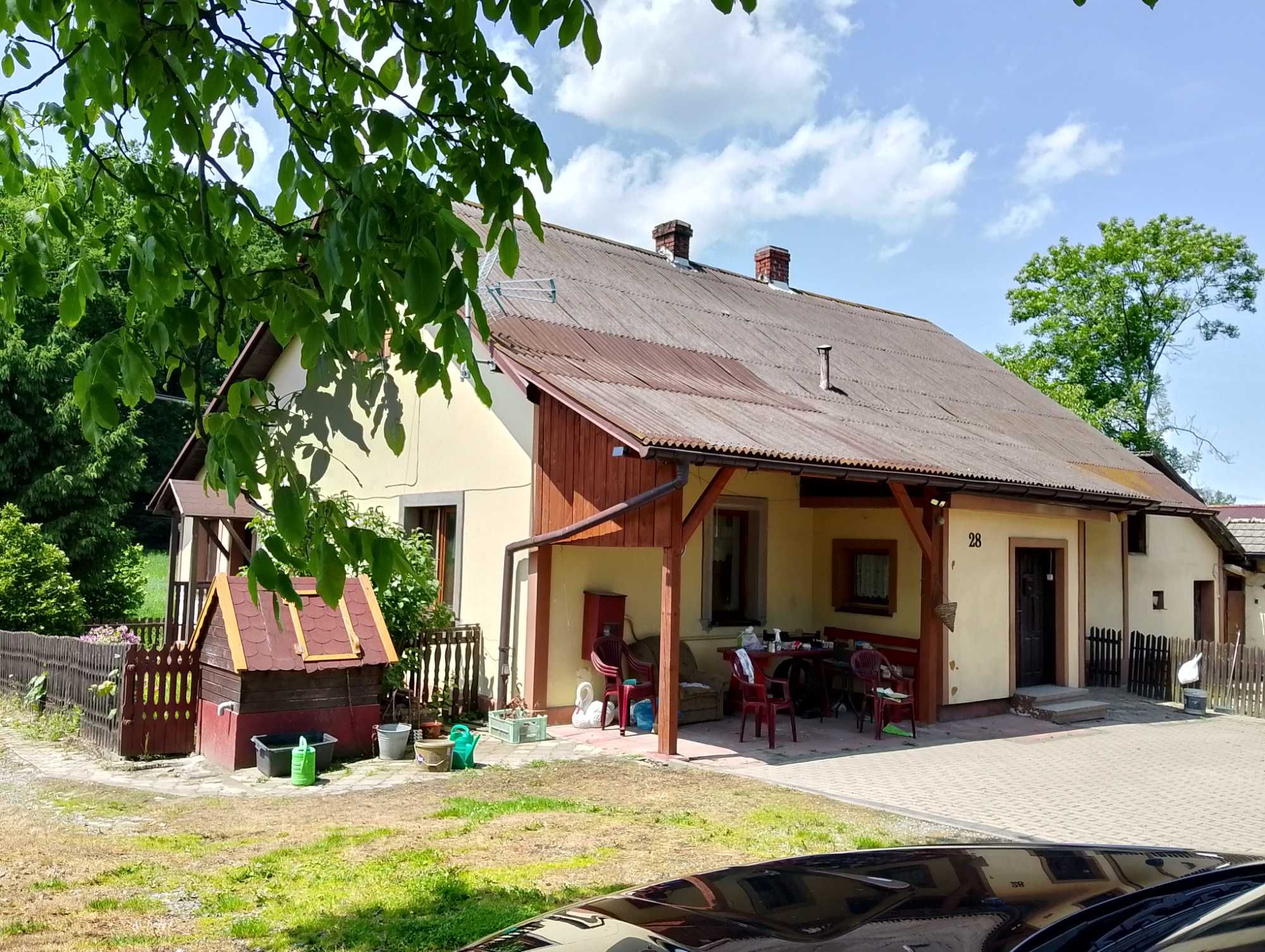 Dom z działką i laskiem