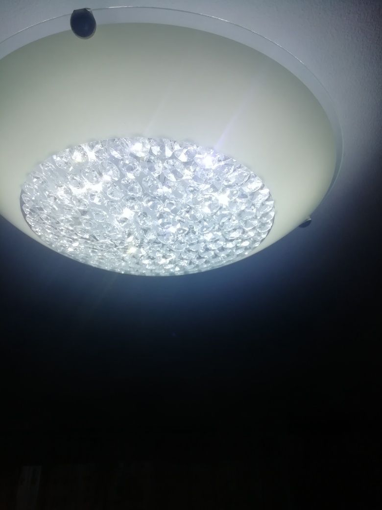 Plafon sufitowy led kryształki.
