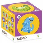 Мемо гра динозаври memo dodo 300142,карточки найди пару 24 шт
