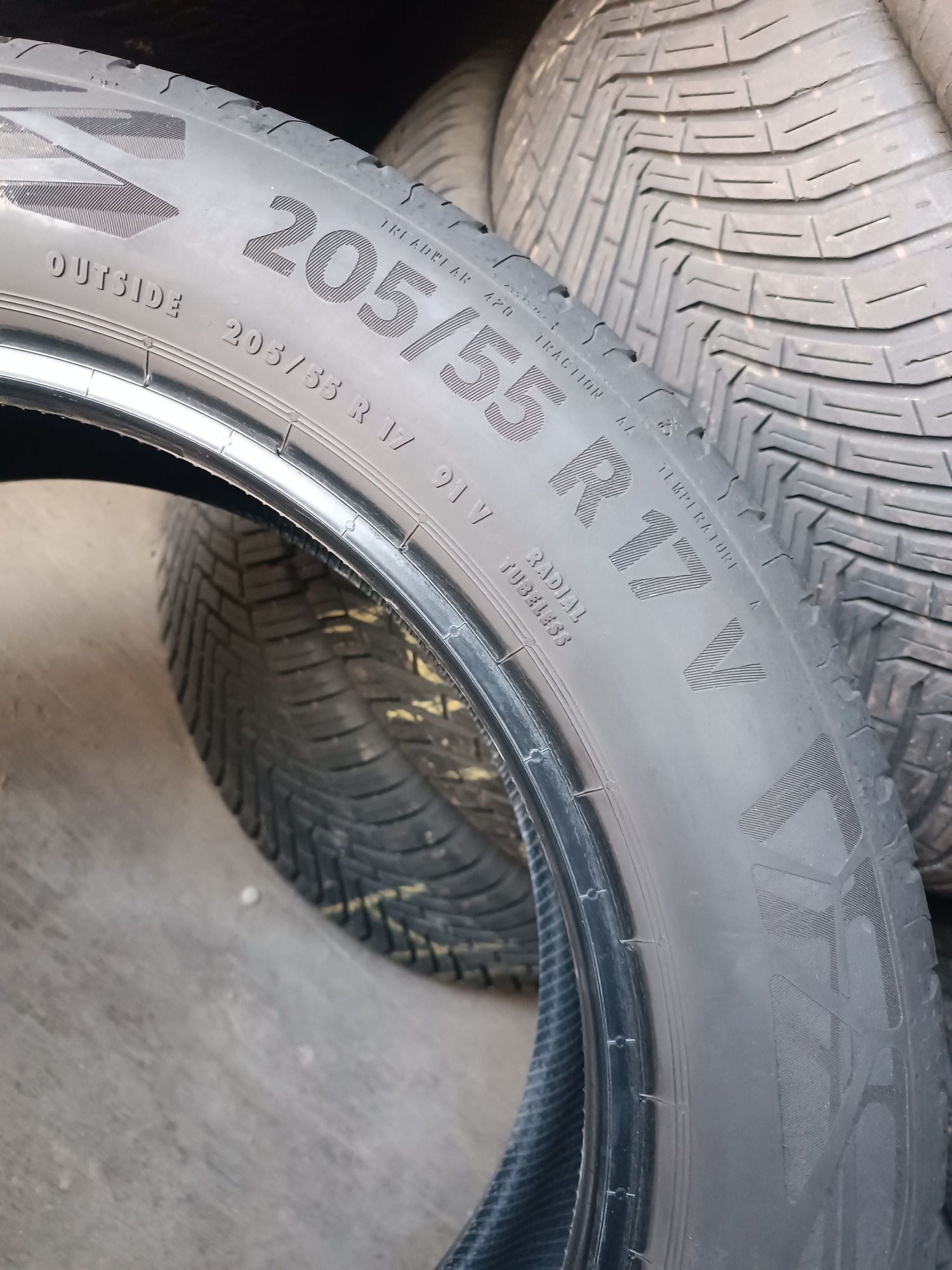 Автошини 205/55r17 continental літо з Германії