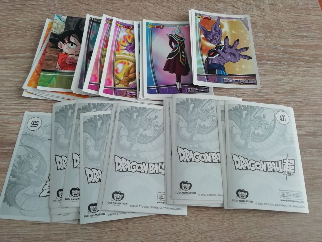 Cromos Dragon ball Super 0,20€