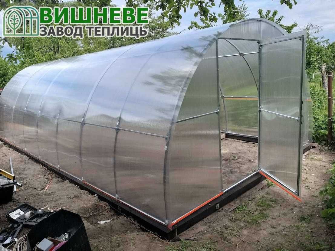 Теплиця під полікарбонат та плівку Бровари парник 3х4,3х6,3х8,3х10