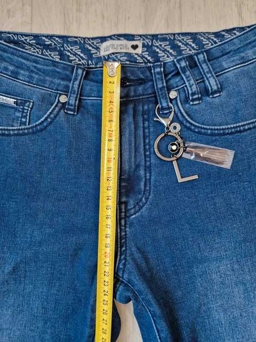 Lelosi Siberosi S ocieplane jeansy legginsy