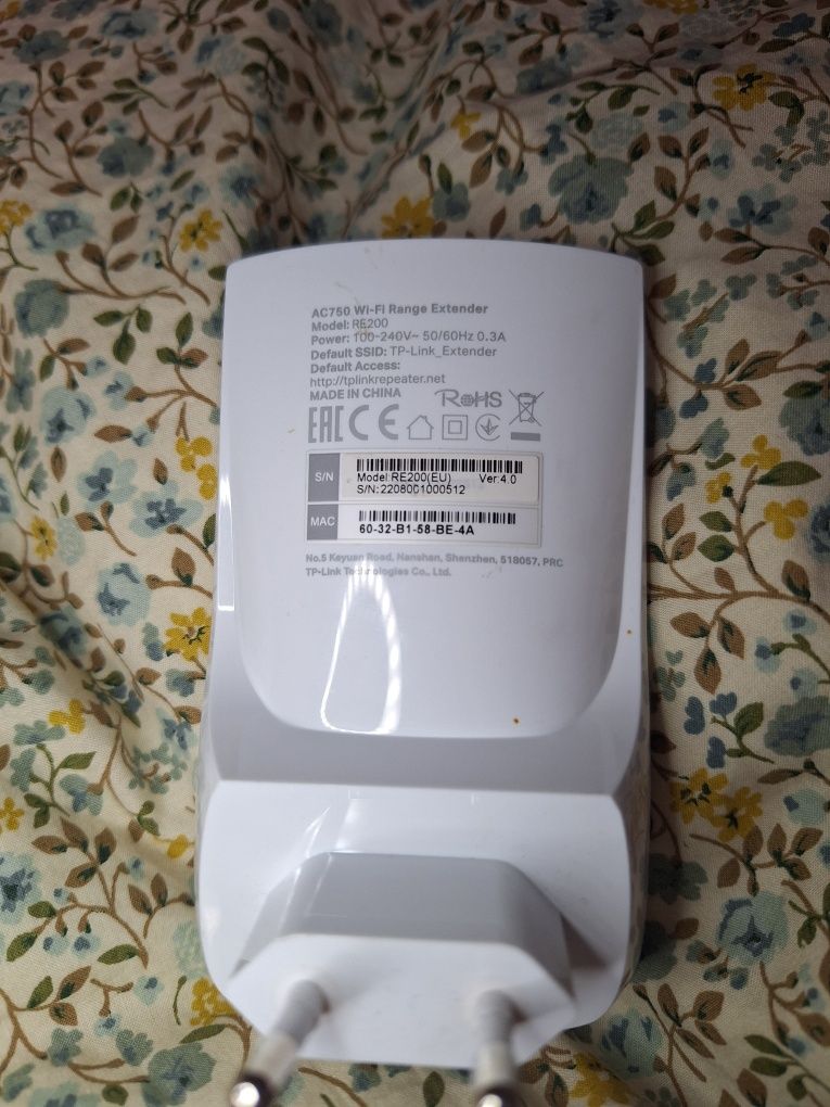 Wzmaczniacz sygnału wifi tp link re 200