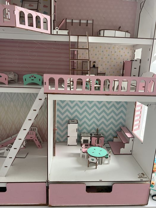 Дитячий ігровий будинок для ляльок LOL