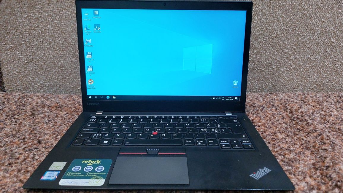 Lenovo T460s i5 6200 ram 8gb ssd 256 fhd ips