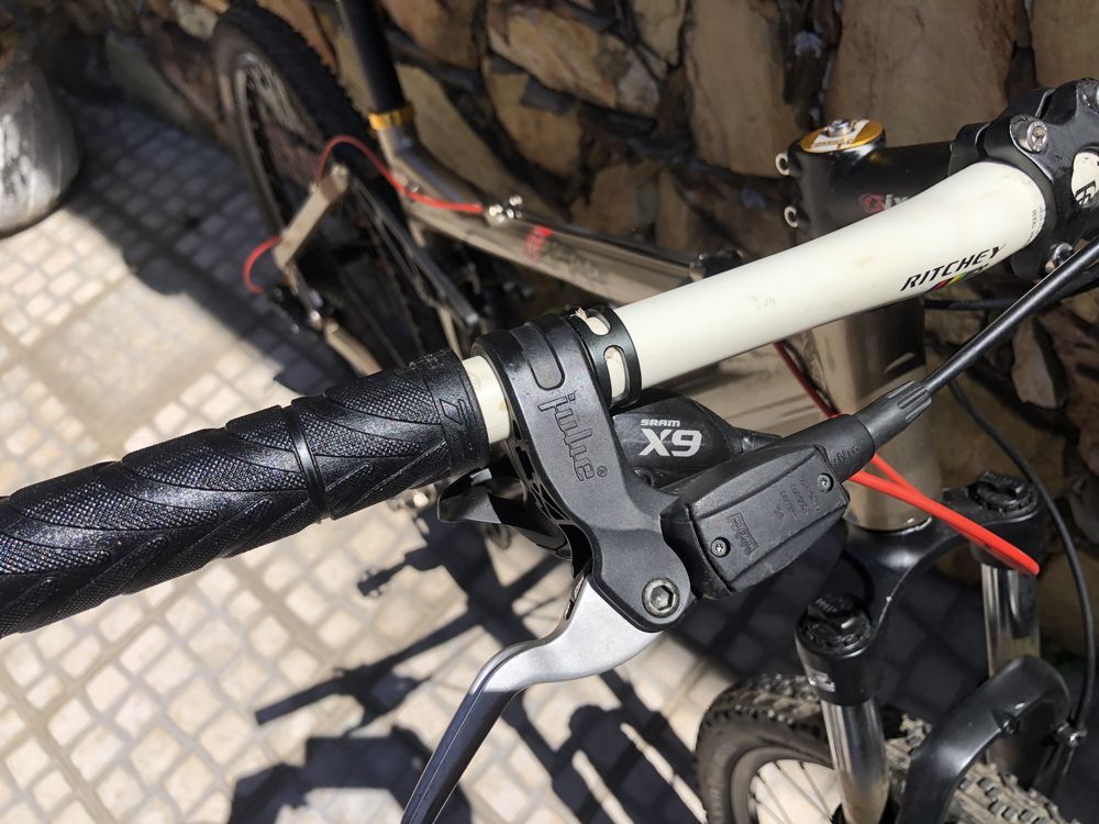 Bicicleta suspençao total tamanho M
