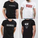 Мужские футболки Levi’s Karl lagerfeld Bikkembergs Trussardi шорты