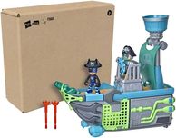 PJ Masks Sky Pirate Battleship, герої в масках піратський корабель