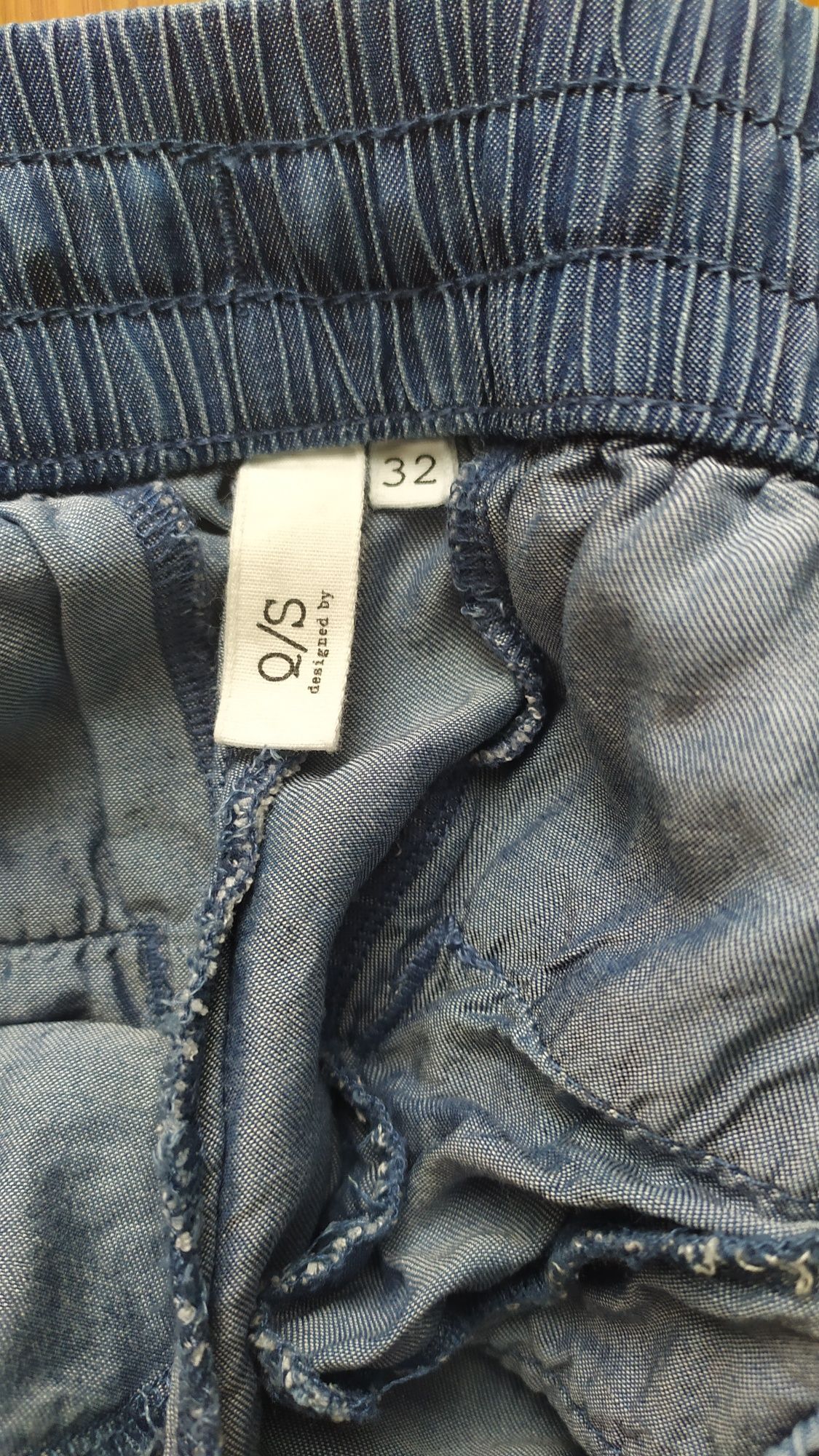 Штани бріджі бриджи укороченные штаны на манжетах Q/S by Oliver