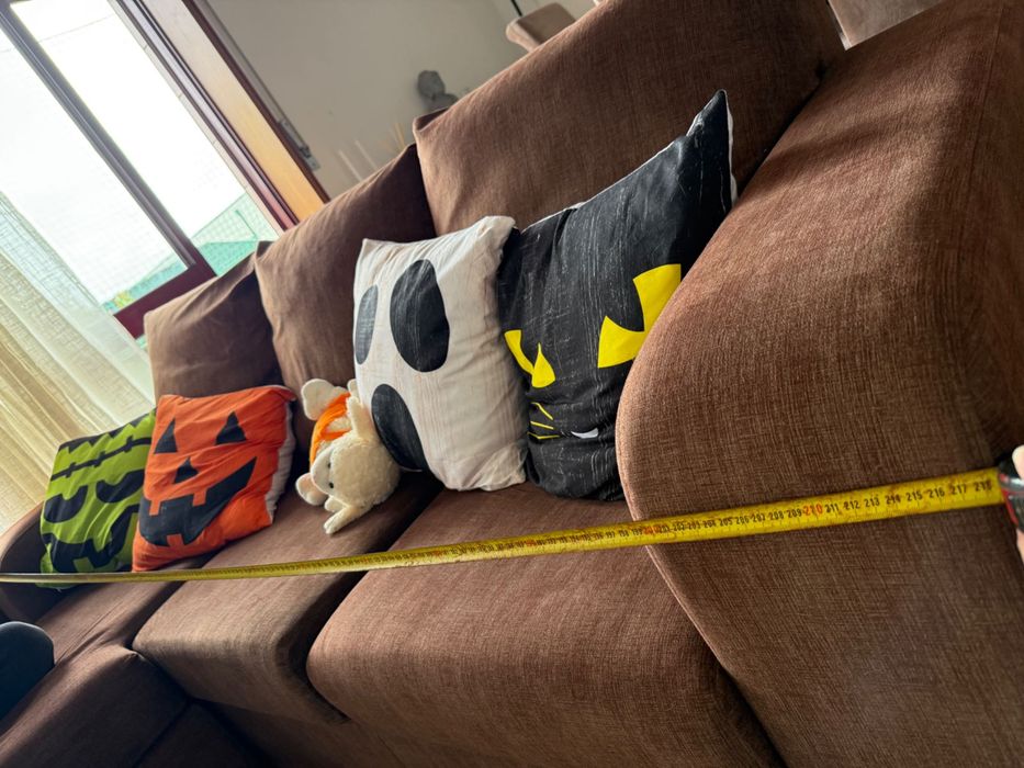 Sofá tecido anti arranhões