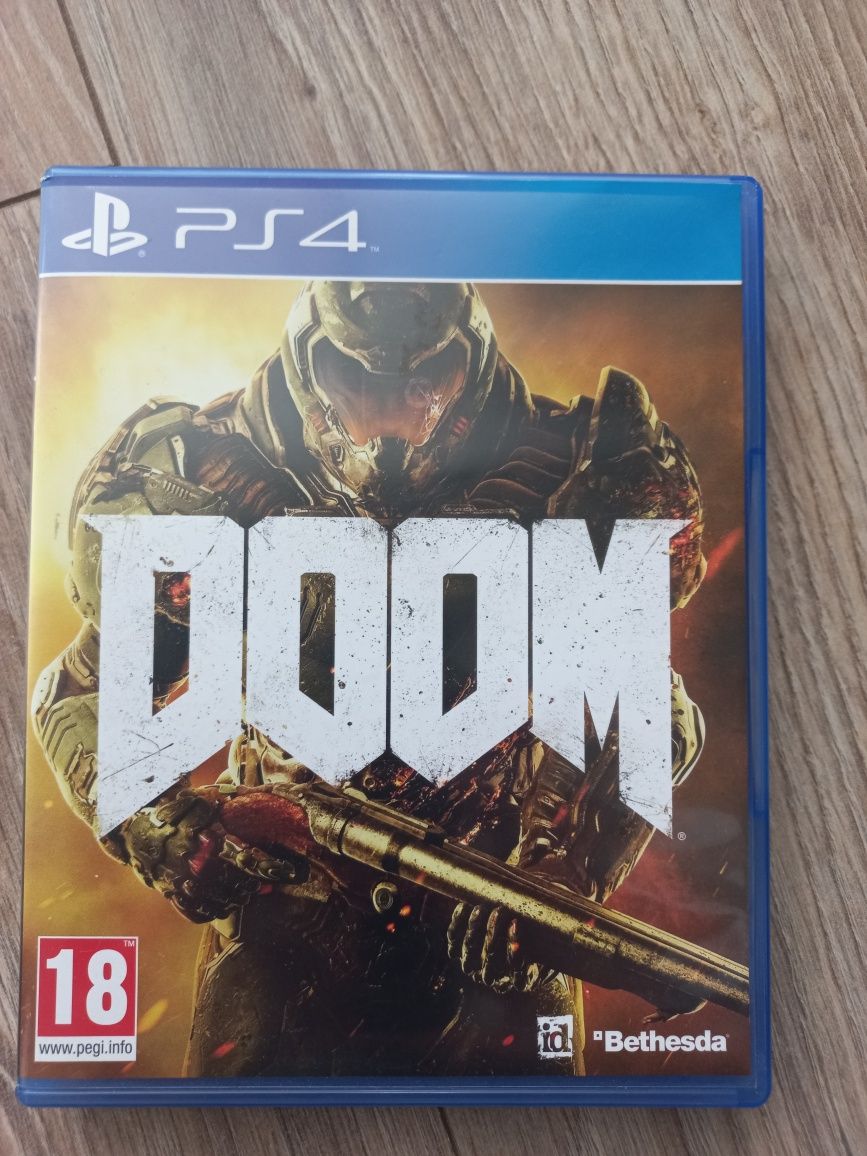 sprzedam Gra doom console ps4-stan bardzo dobry
