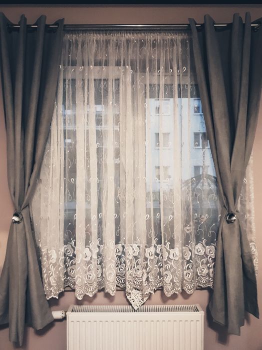 Piękna firanka glamour