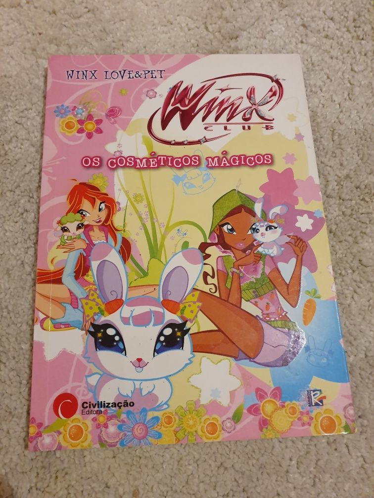 Livro Winx, colecção Love & Pets