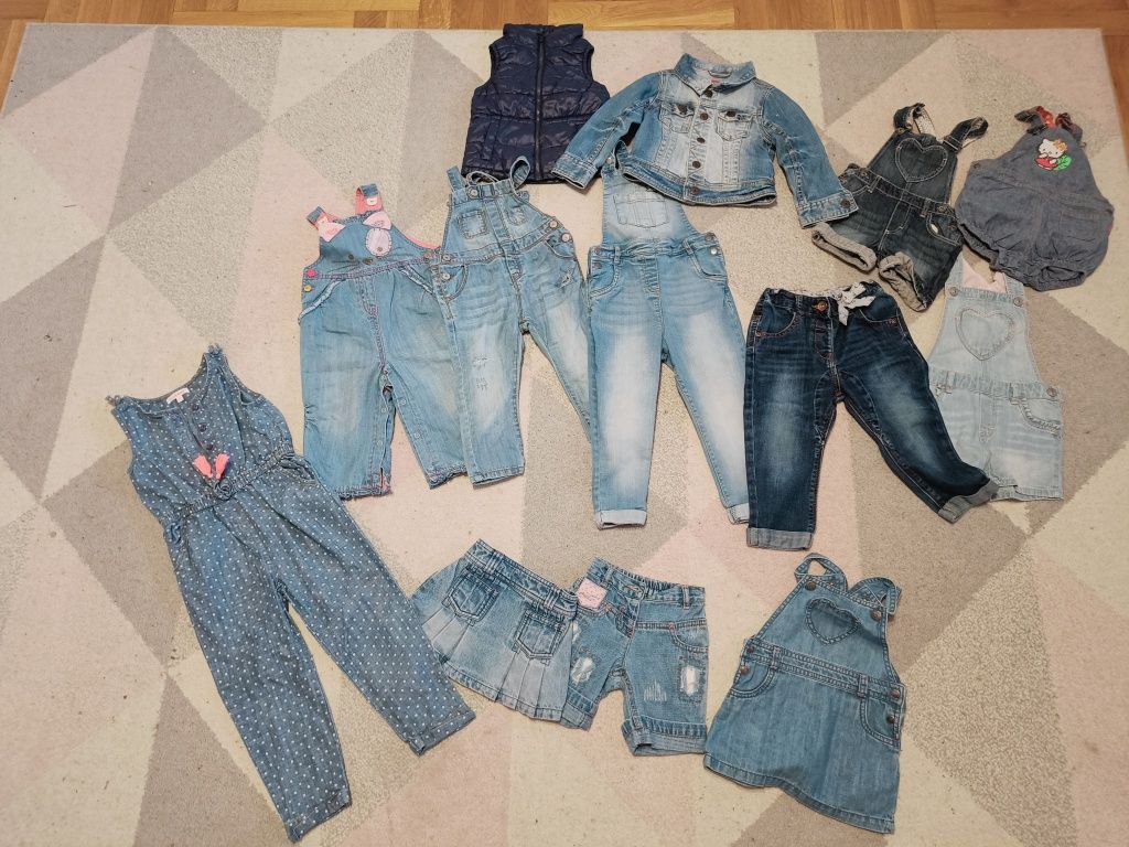 Paka ubrań 86-98 Zara, H&M, Next