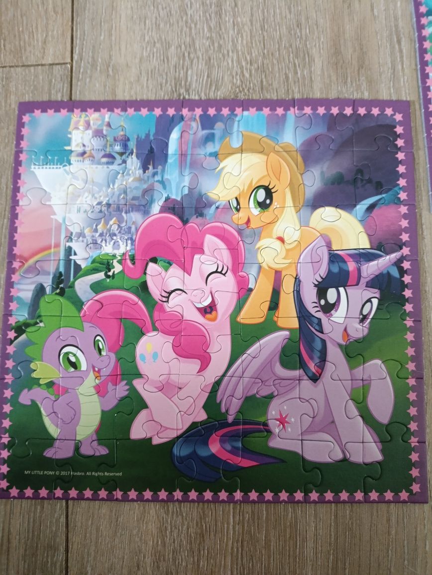 Puzzle My Little pony+ maskotka Rainbow Dash