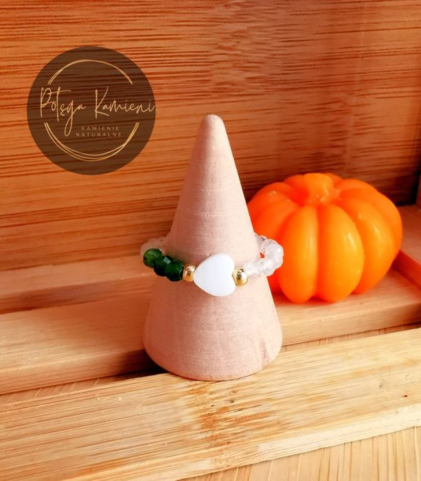 Pierścionek z sercem