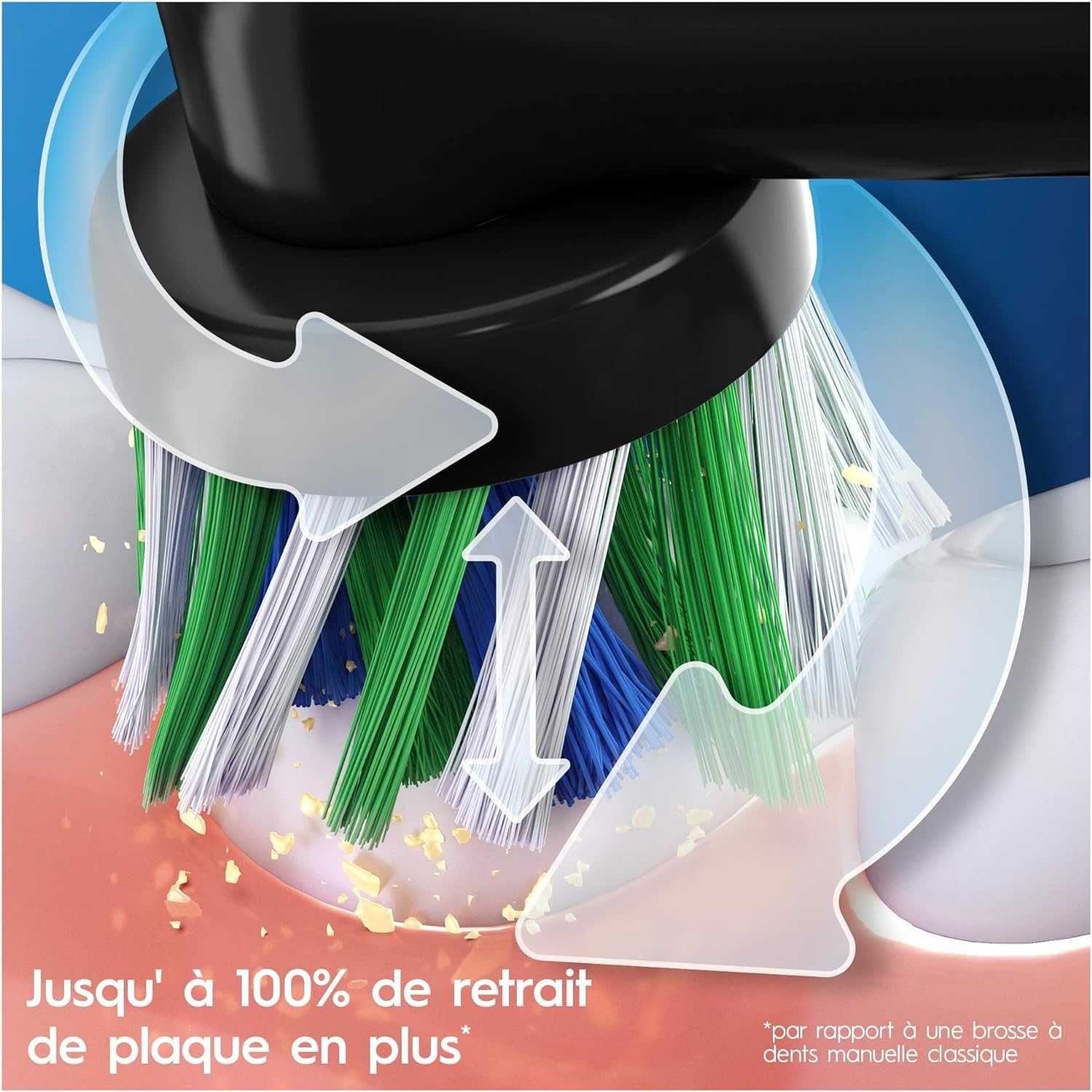 електрична зубна щітка Oral-B Pro 1-750 чорна