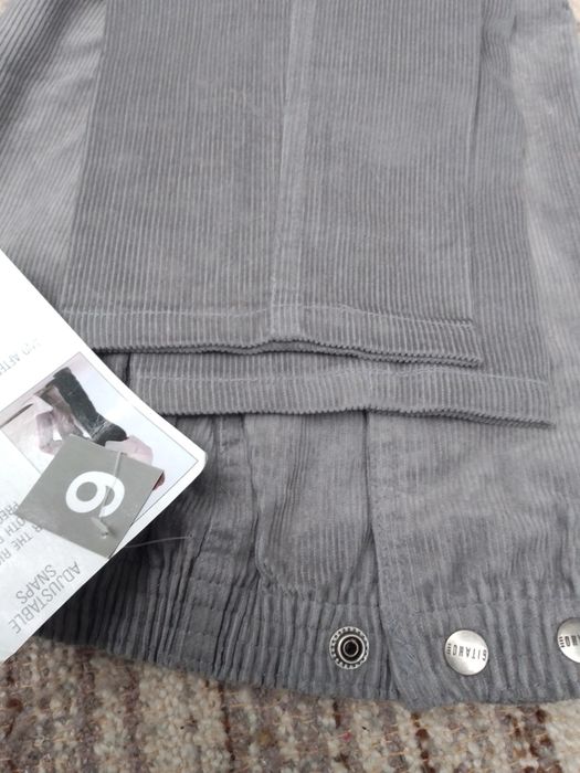 Стильні фірмові брюки для вагітних. Мікровельвет.