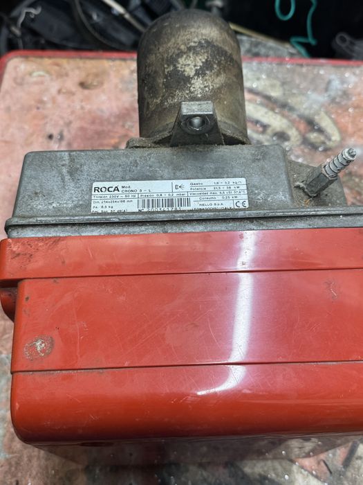 Queimador a gasoleo para caldeira roca