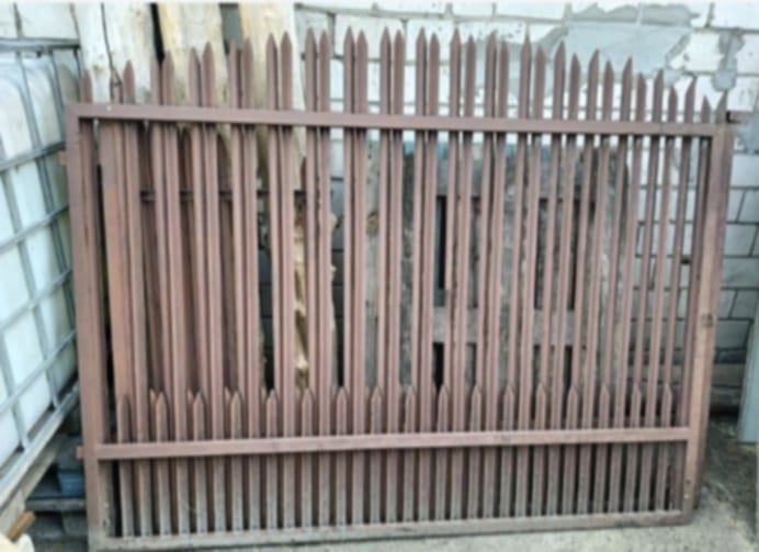 Brama wjazdowa 4m z zawiasami