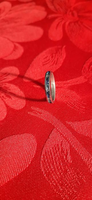 Obrączka srebrna Pandora