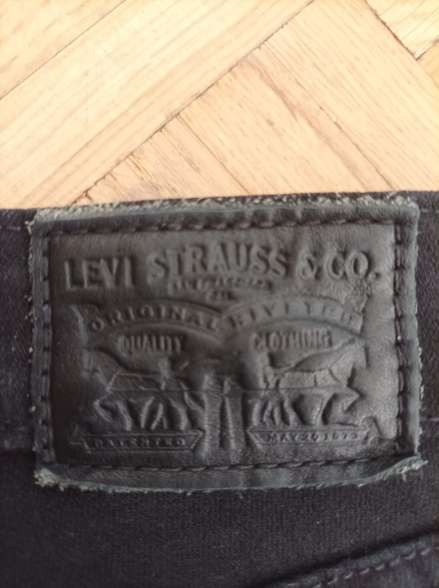 Spodnie jeansowe damskie Levi's 711 skinny