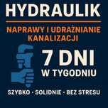 Hydraulik – Naprawy i Udrażnianie Kanalizacji | 7 dni w tygodniu