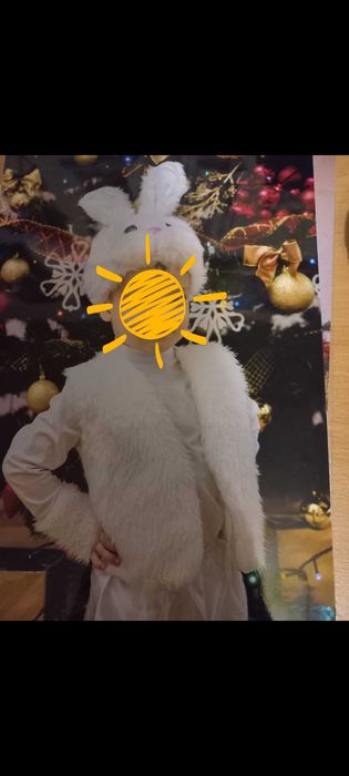 Прокат костюма зайця, зайчик