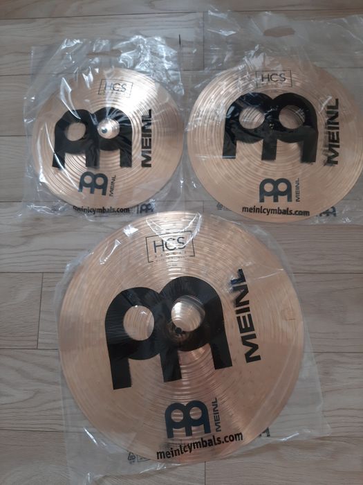 Talerze Meinl HCS Bronze zestaw 14,16,20