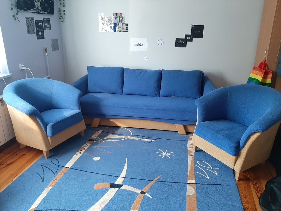 Kanapa sofa komplet wypoczynkowy