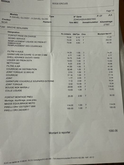 Vendo duvati  xdiavel s