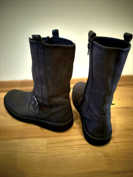 Włoskie buty męskie Frau wysokie rozmiar 43