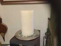 Свеча декоративная цилиндр 150#295