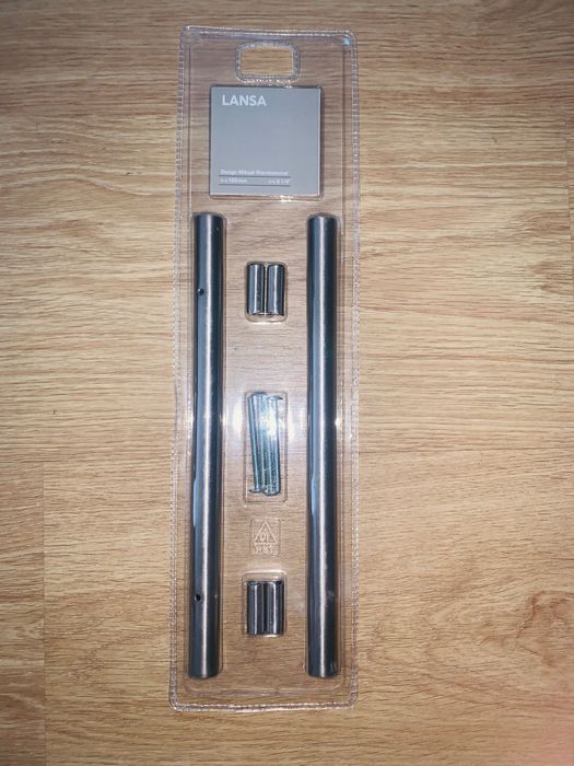 Ikea 6 X Puxadores Inox de armário