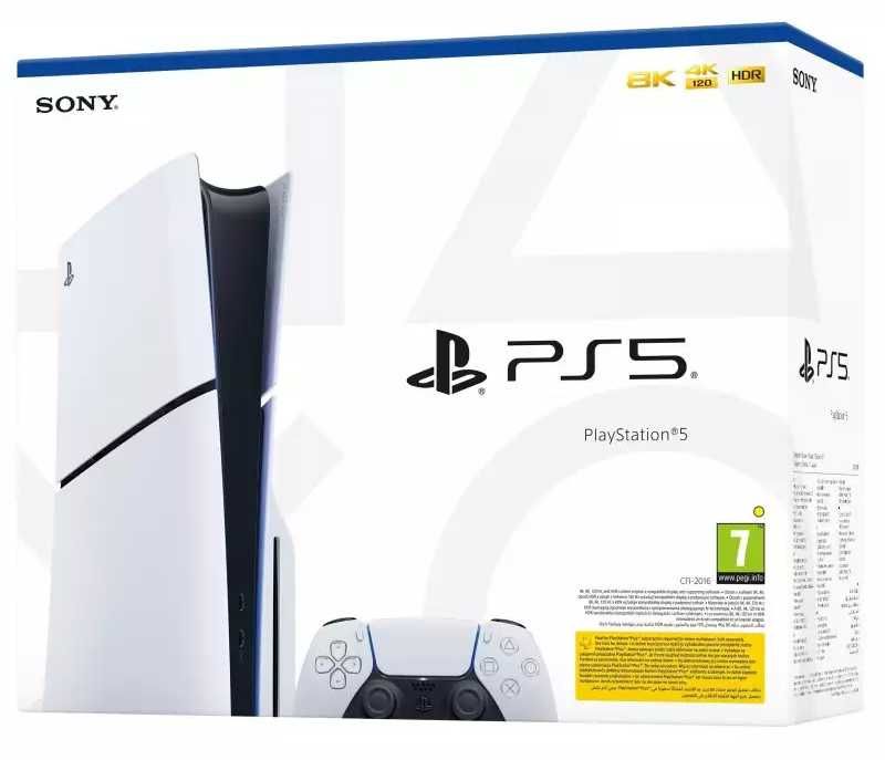 Стаціонарна ігрова приставка Sony PlayStation 5 Slim 1TB •ГАРАНТІЯ•