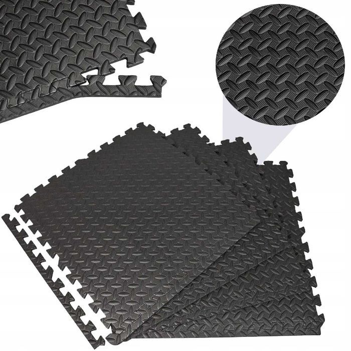 Mata puzzle piankowa pod sprzęt do ćwiczeń 6 szt PO