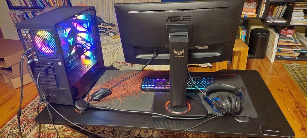 ПК RTX 3060 + 144гц ASUS TUF GAMING Моник + весь комплект периферии