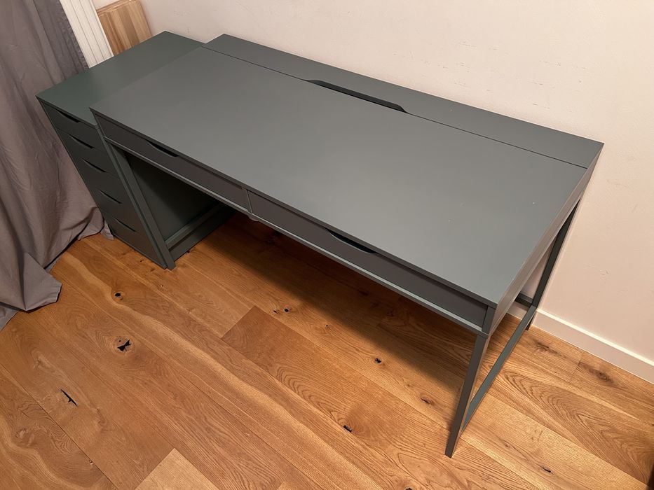 Biurko z szafka IKEA