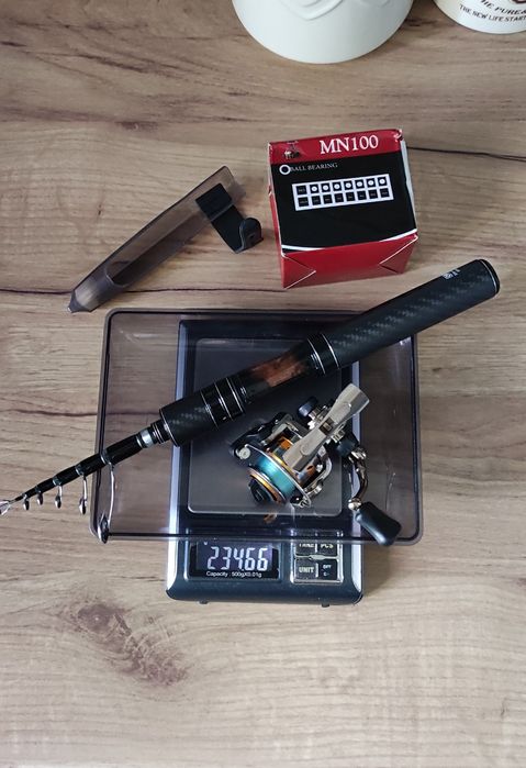 Wędka spinning + kołowrotek w gratisie