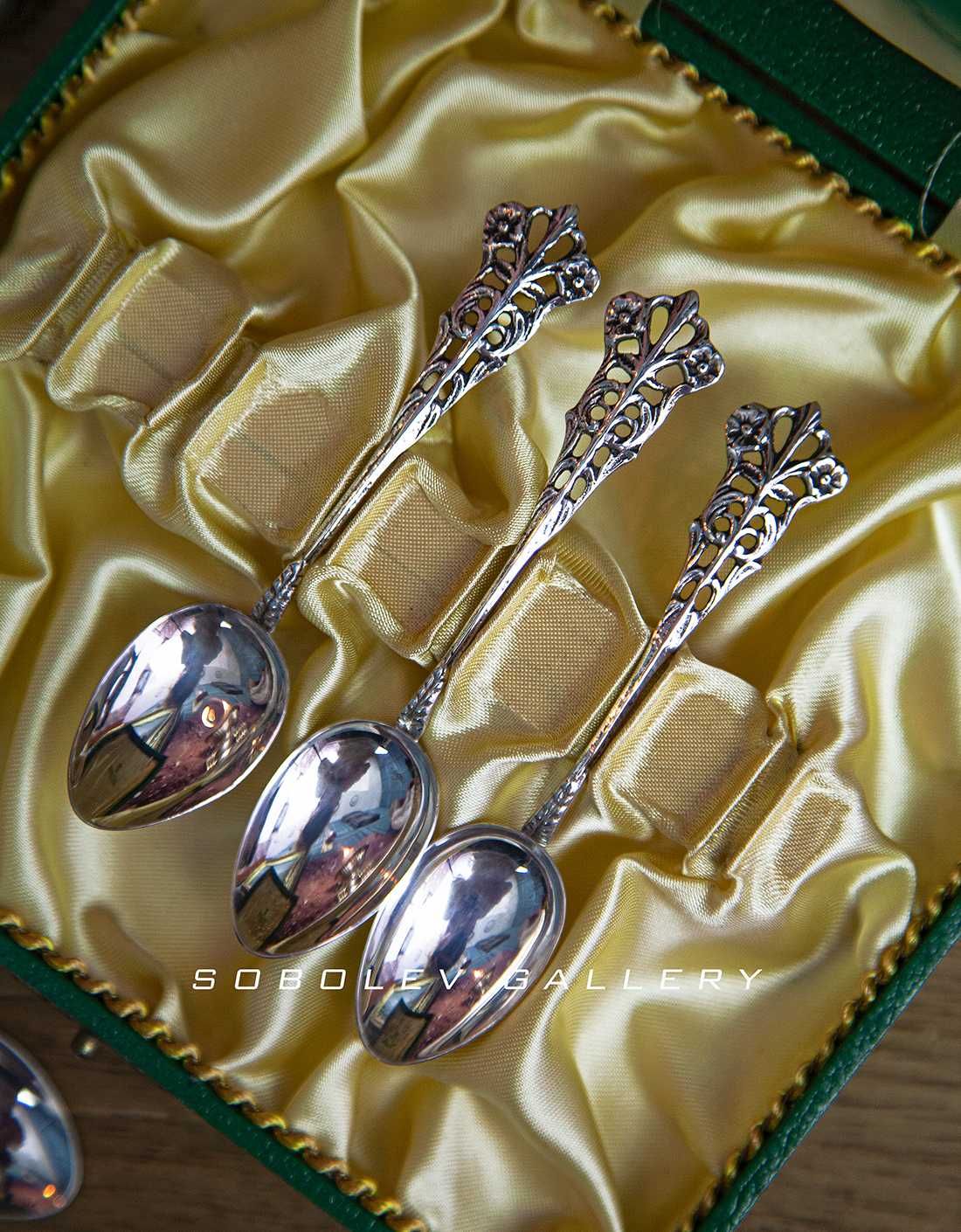 Старинные серебряные ложечки!