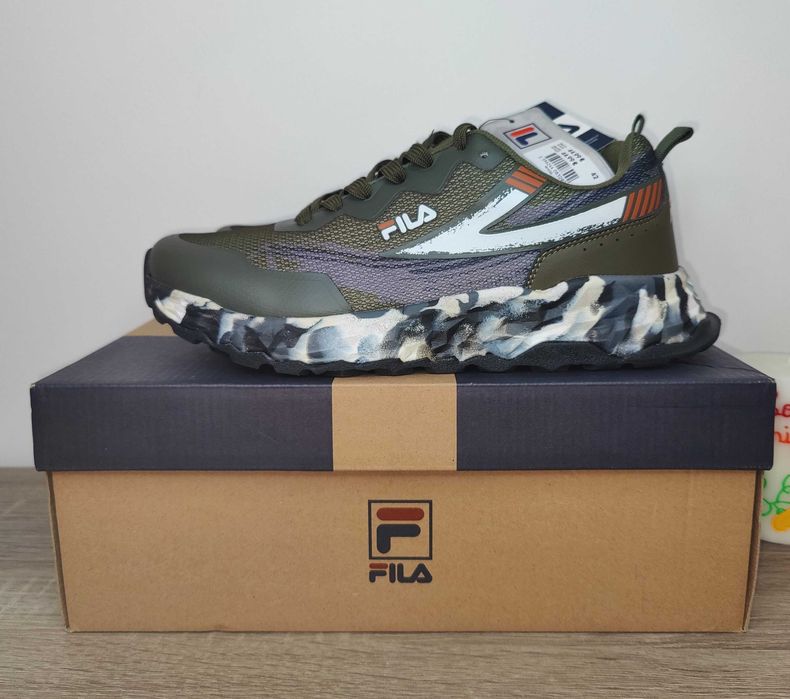 Sapatilhas Fila Starting Running Homem Verde "NOVAS "(42)