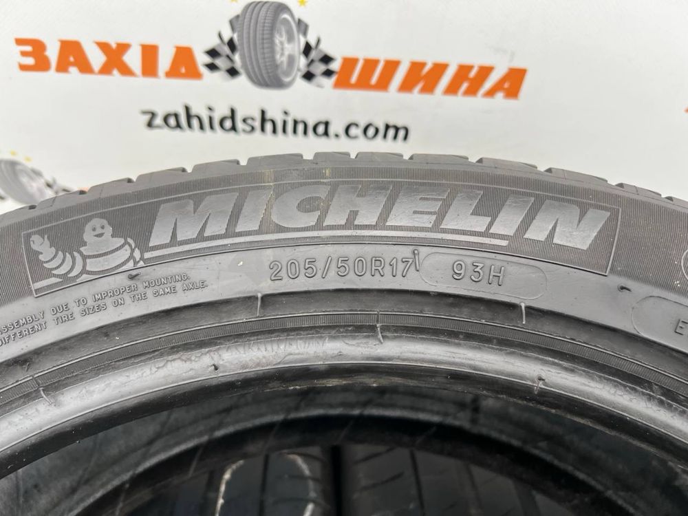 Літні вживані шини 205/50R17 Michelin Primacy 3