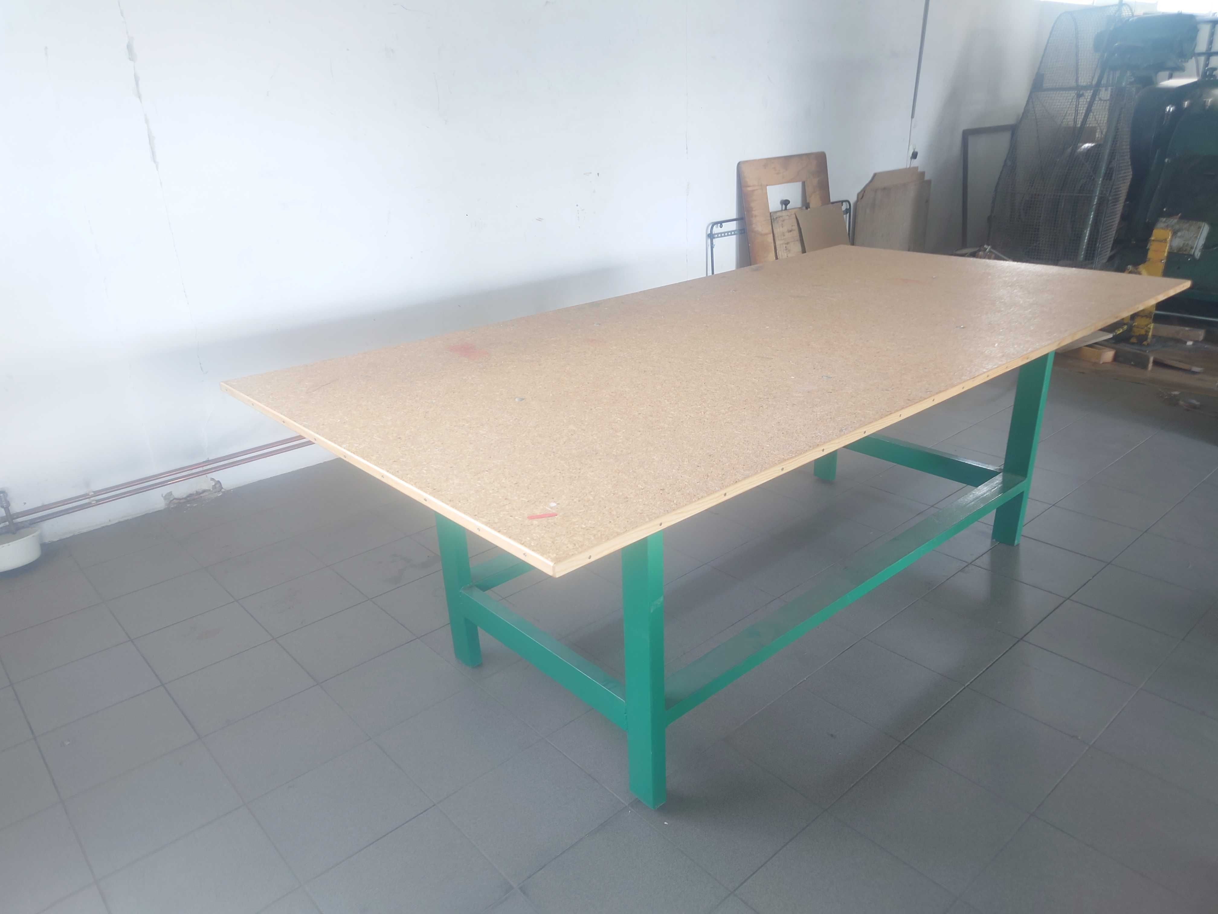 Stół roboczy, przemysłowy, warsztatowy, do pakowania 125x250 cm