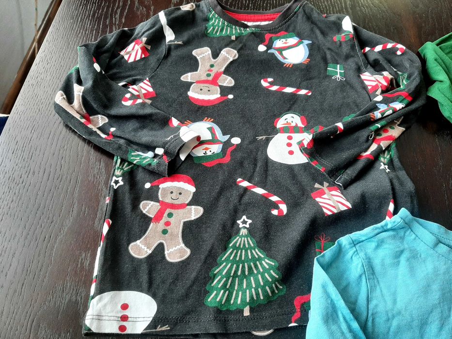 3 koszulki dlugi rekaw rozmiar 104 dla chlopca